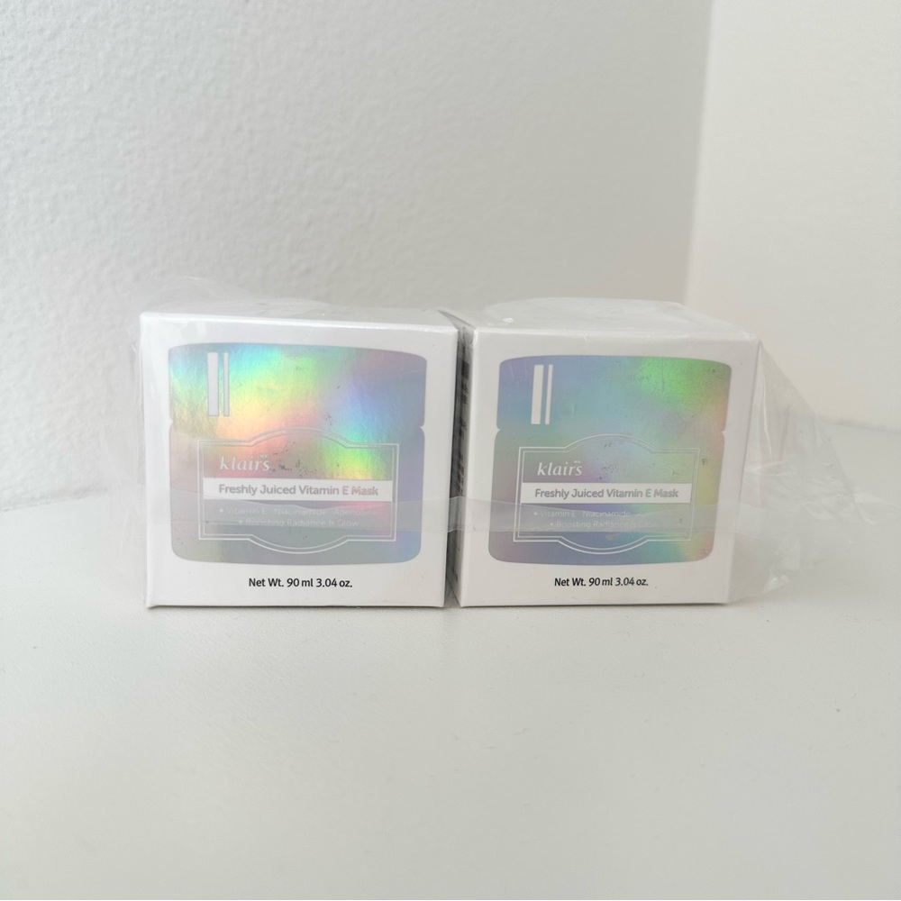 Klairs Freshly Juiced Vitamin E Mask Set of 2 (3.04 oz each)